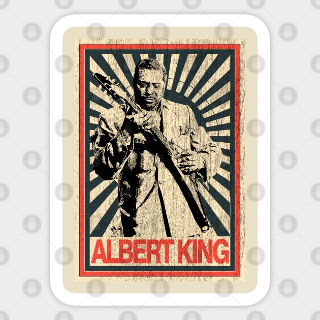 Vintage Albert King Sticker by Odd Even